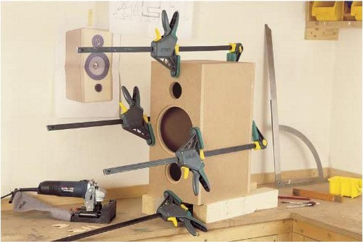 Productafbeelding wolfcraft 1 EHZ - Eenhandsklem PRO 100/700mm (700 mm)