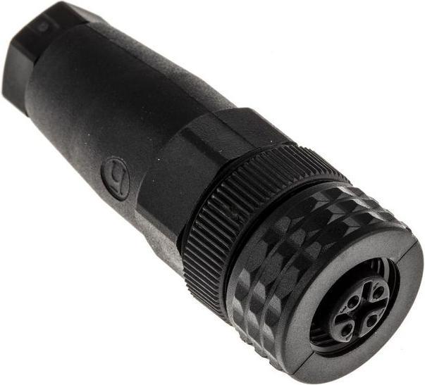 Produktbild Hirschmann Sensor-Kabelbuchse M12 4-polig gerade