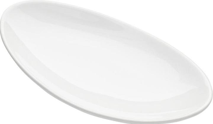 Immagine prodotto Hobby Fun Portasapone in ceramica "ovale 2" 14x7,5x2cm, bianco lucido