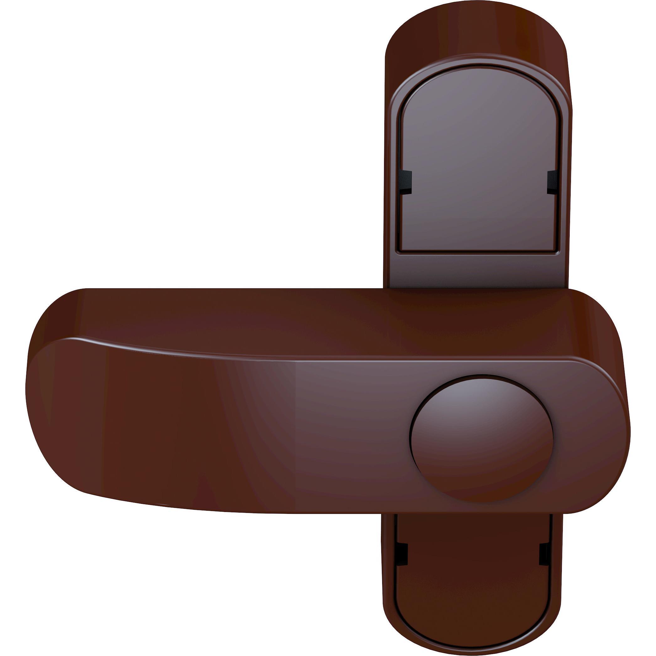 Olymp, Einbruchschutz + Alarmanlage, OLYMPWSL10Fenstersicherungeinflügeligbraun