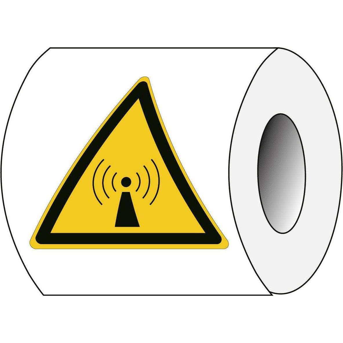 Brady, Sicherheitskennzeichnung, ISO 7010 PIC W005 B-7541 ISO Sicherheitskennzeichnung - Warnung vor nicht ionisierender...