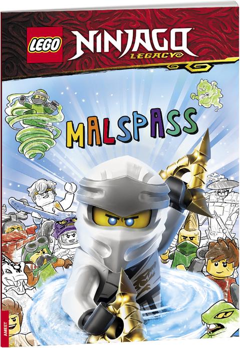 Actual product image LEGO NINJAGO - Malspass (German, Ameet Studio, 2020)