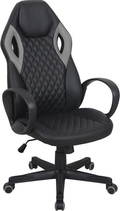 Domoletti Chair Villers, black/gray