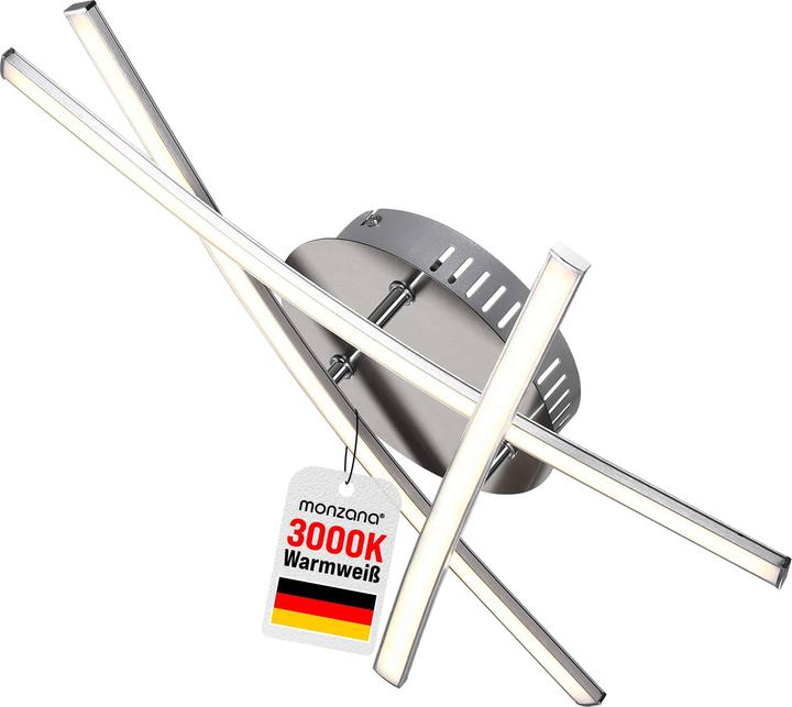 Produktbild Monzana LED Deckenleuchte Trekant (1200 lm)