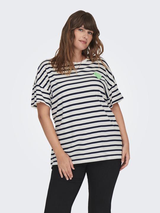 Immagine prodotto Only T-shirt regular fit con scollo rotondo e curve (L)