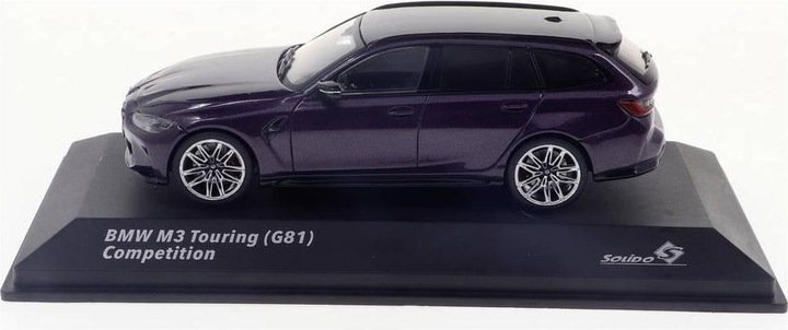 Produktbild Solido 1:43 BMW G81 M3 Touring, 2023 lila
