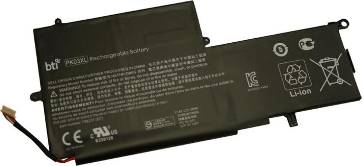 Origin Storage BTI PK03XL, Batteria, HP, Spectre X360 (3 Celle, 4910 mAh)