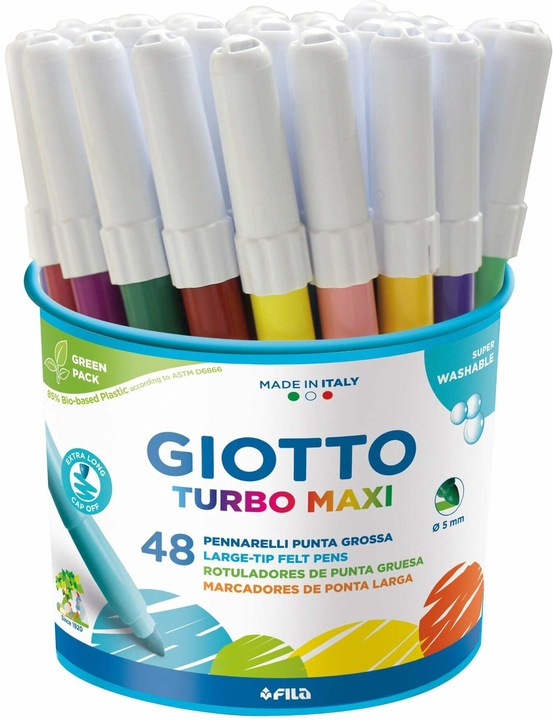 Image du produit Giotto Turbo Color Maxi (Multicolore, 48 x)