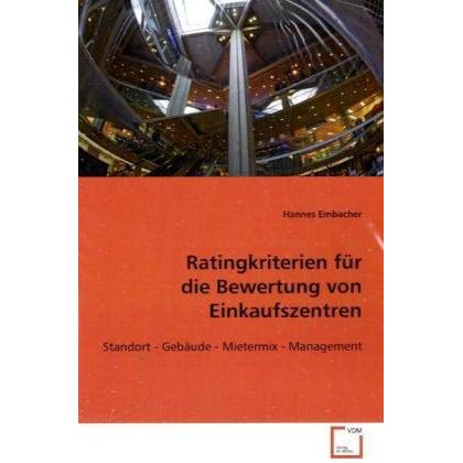 Ratingkriterien für die Bewertung von Einkaufszentren, Ratgeber