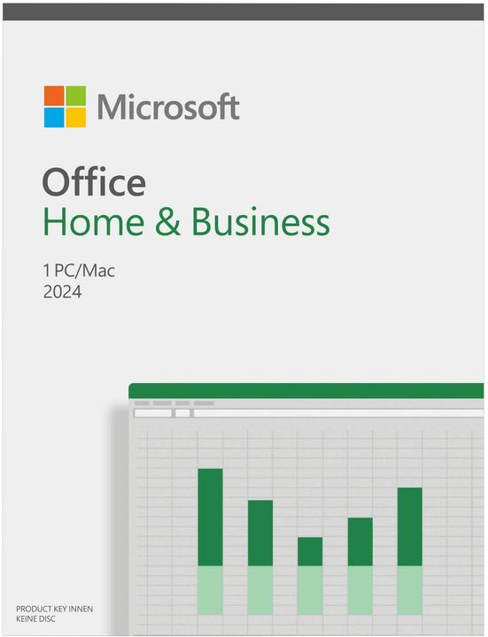 Label énergétique Microsoft Office Home & Business 2024 (IT) (1 Utilisateur, Illimité)