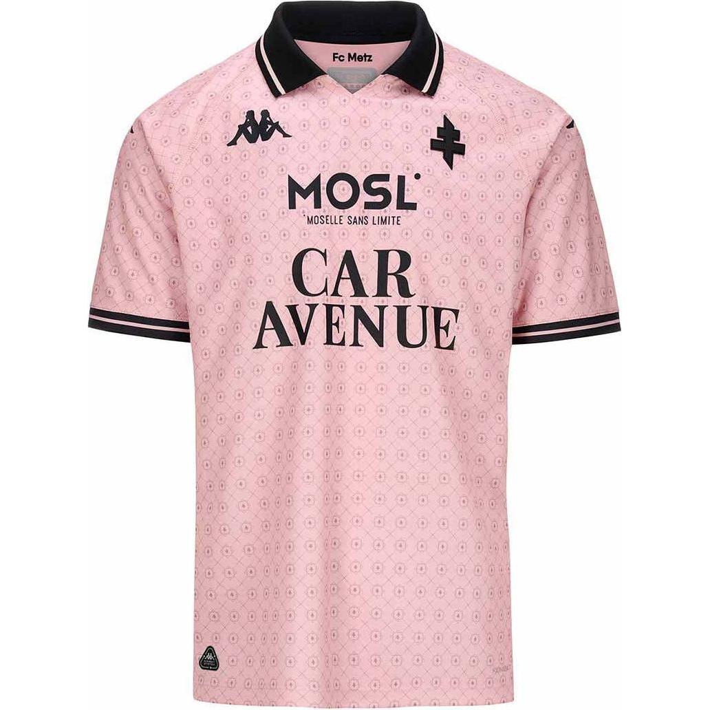 Kappa, Fussballtrikot, Drittliga-Trikot Metz Kombat 2024/25 (M), Pink, M