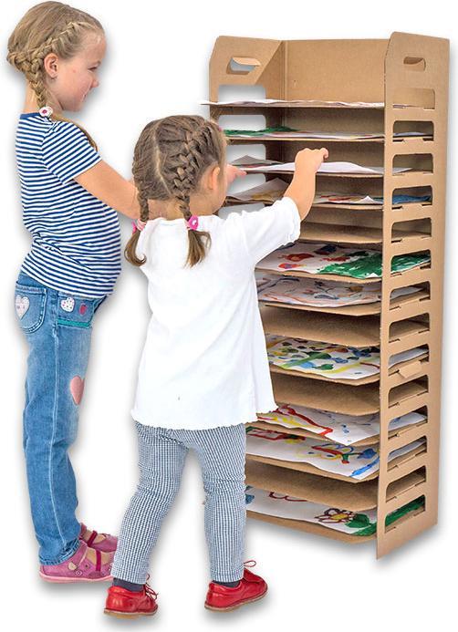 Produktbild Betzold Bildertrocknungsregal (46 x 33 x 110 cm)