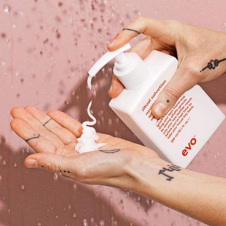 Image du produit Evo Ritual Salvation Repairing Hair Conditioner - Protein Treatment for Damaged Hair (300 ml)