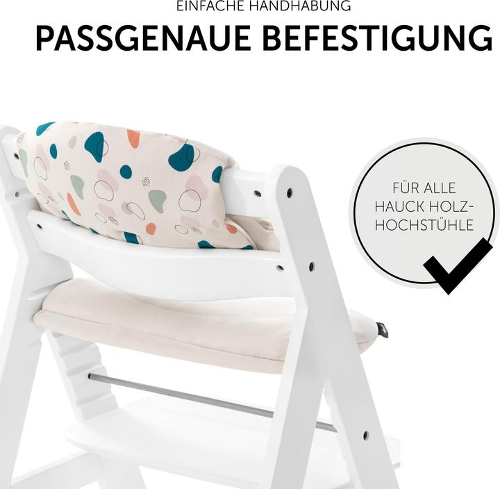 Produktbild Hauck Highchair Pad Select Jersey Organic