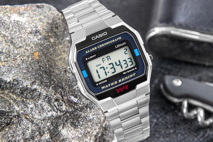 Immagine prodotto Casio Vintage A163wa-1qes (Cronografo, Orologio digitale, 33 mm)