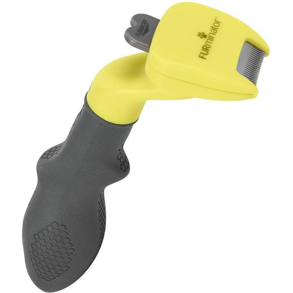 FURminator 4048422144243 Bürste & Kamm für Haustiere Schwarz, Gelb Hund Deshedder (Hund), Tierpflegemittel