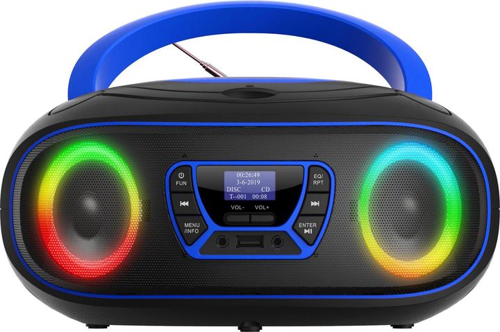 Image du produit Denver TDB-212BU (DAB+ DAB, FM, Bluetooth)