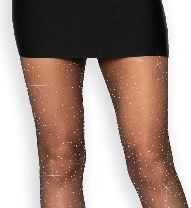 Actual product image Leg Avenue Sheer Rhinestone (One size)