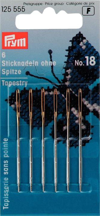 Actual product image Prym Embroidery needles without point