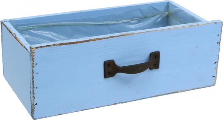 Produktbild Viana -Pflanzkasten für Frühlings- und Osterdekoration mit Folienauskleidung (13 cm)