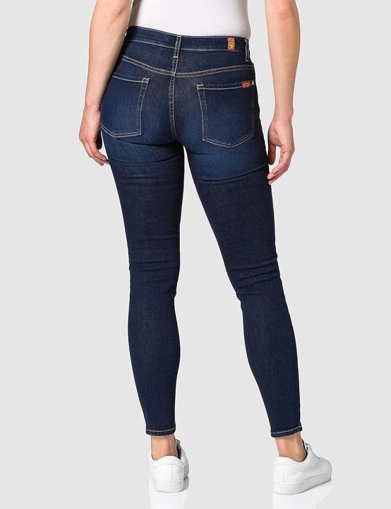 Image du produit 7 For All Mankind Dames Hw Skinny Crop Rinsed Blue (W25/L30)