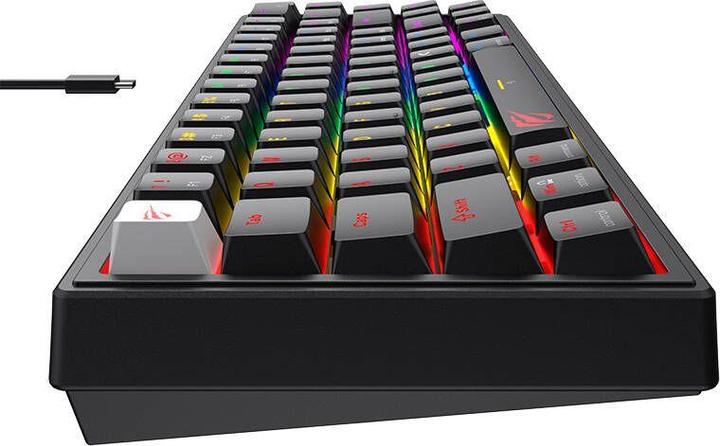 Produktbild Havit KB874L Gaming Keyboard RGB (black) (Englisch International, Kabelgebunden)