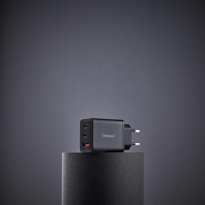 Produktbild Intenso Power Adapter W65ACC GaN (65 W, 3 Ports)