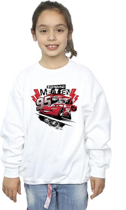 Produktbild Disney Cars Lightning McQueen Collage Sweatshirt Mädchen (104)