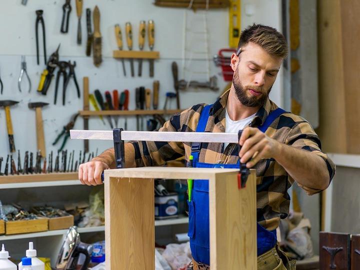 Produktbild Velleman SCHRAUBZWINGE 800 mm x 120 mm (800 mm)