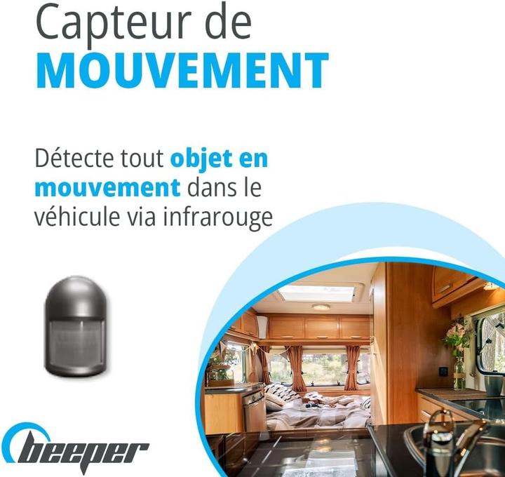 Actual product image Beeper - Universal alarm for camper XR5CC