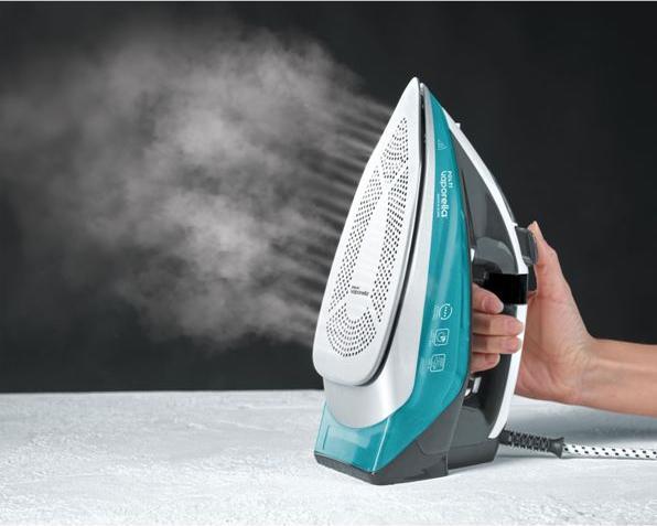 Actual product image Polti Iron PLEU0253 Vaporella Quick & Slide QS220 Steam Iron, 2400 W, Water tank capacity 350 ml, Cont (250 g/min)