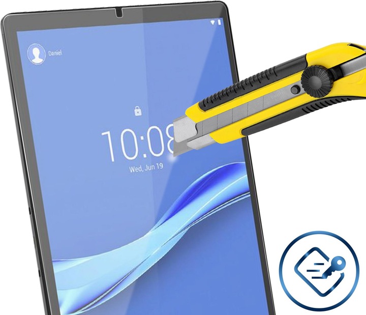 Produktbild Avizar Kristallklare Folie, Glas-Displayschutz (1 Stück, Tab M10 Plus)