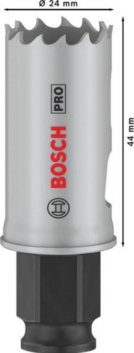 Actual product image Bosch Professional Zubehör PRO Multi Material PC Plus hole saw, 24 mm (24 mm)