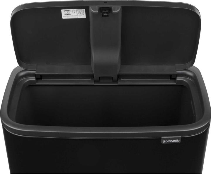 Actual product image Brabantia Recycling Bin Bo Touch Bin black (33 l)