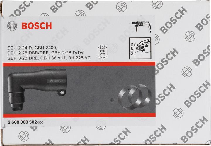 Produktbild Bosch Professional Zubehör Winkelbohrkopf für leichte Bohrhämmer mit SDS plus Werkzeughalter, 50 mm (50 Millimeter)