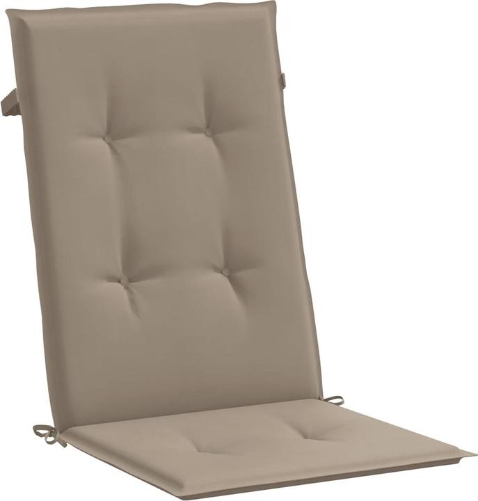 Produktbild vidaXL Gartenstuhlauflage für Hochlehner (120 x 50 cm)