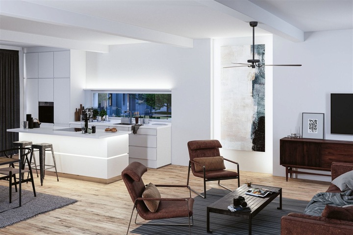 Immagine prodotto Paulmann MaxLED 1000 a riga intera COB a strisce (Luce del giorno, 250 cm, Interno)