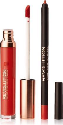 Makeup Revolution Retro Luxe Matte Lip Kit (Shelves)