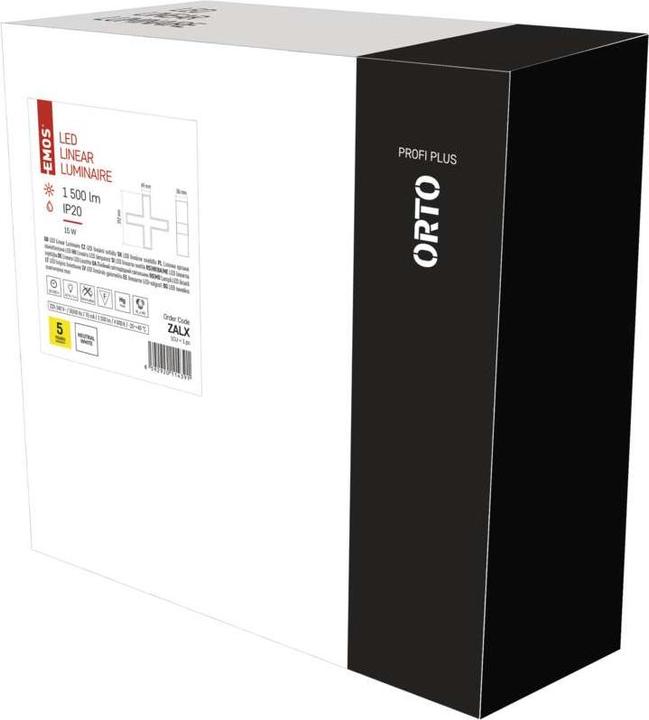 Produktbild Emos LED-Langfeldleuchte ORTO XCON 15W, neutralweiss (1500 lm)