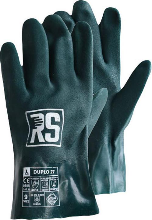 Immagine prodotto RS Guanti Chemistry Duplo, 27 cm, taglia 10, verde (10)
