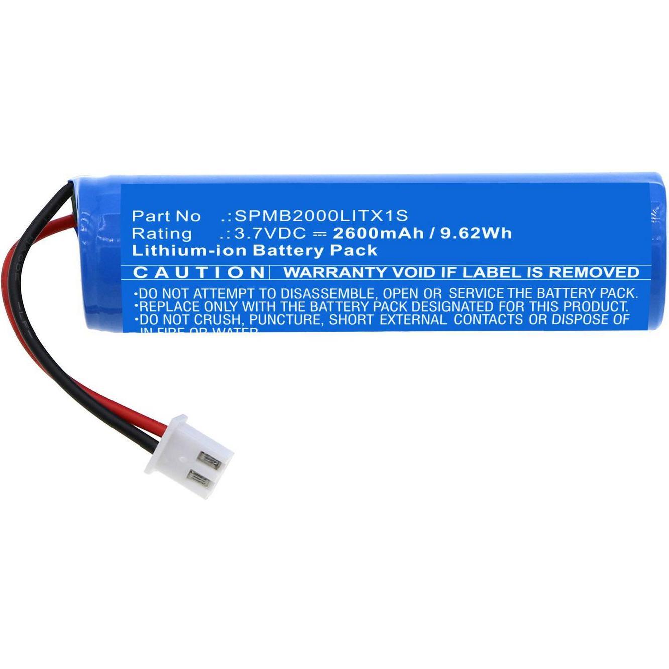 CoreParts Battery for Spektrum Remote (Gerätespezifische Fernbedienung), Fernbedienung, Blau