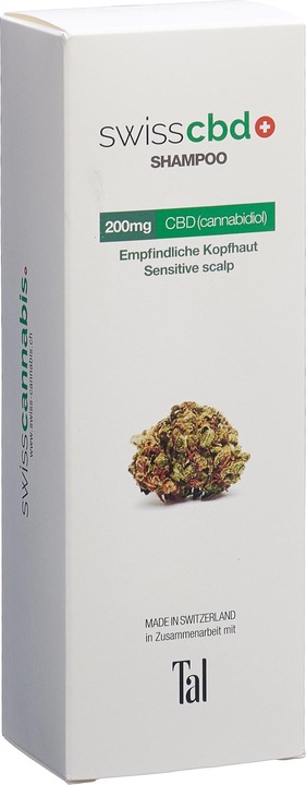 Produktbild Swisscbd Swiss Cannabis Power Shampoo (200 ml, Flüssiges Shampoo)