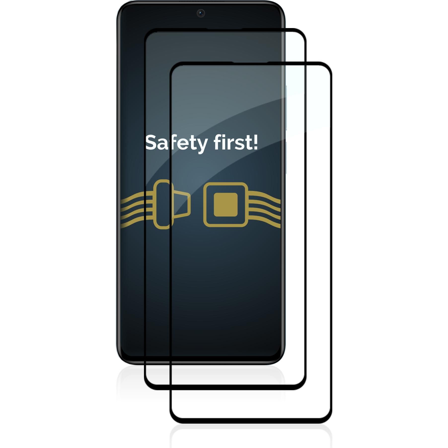 Thumbnail - Savvies Full-Screen Displayschutz Panzerglas Schutzglas (2 Stück, Xiaomi Redmi Note 11 Pro+ 5G), Smartphone Schutzfolie,...