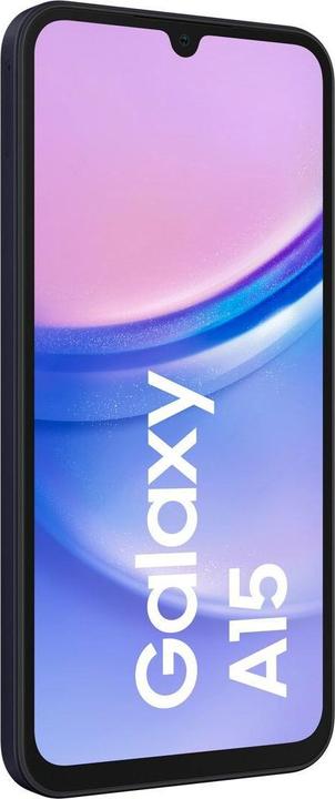 Produktbild Samsung Galaxy A15 (128 GB, Blue, Black, 6.50", Hybrid Dual SIM, 50 Mpx, 4G)