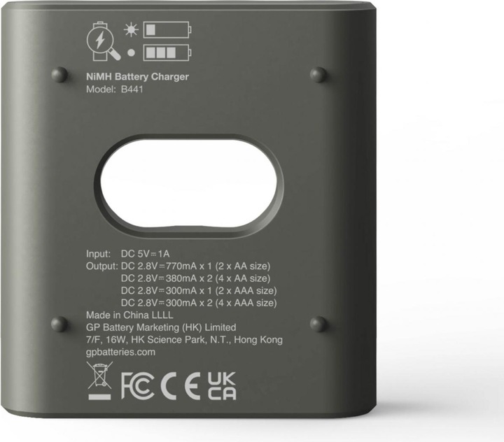 Actual product image GP Batteries Battery Recharger (1 pcs., AA, 2100 mAh, Battery + charger)