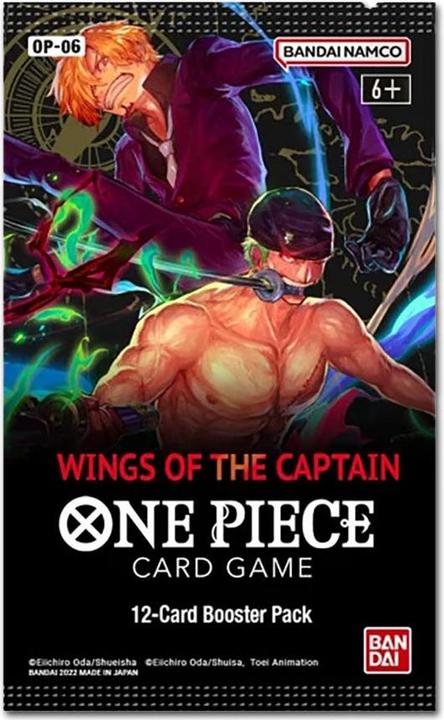 Produktbild One Piece Wings of the Captain OP06 Booster - Card Game - EN (Englisch, Booster Pack)