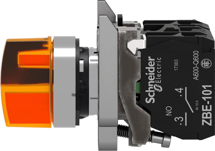 Produktbild Schneider Electric Ill Selector Switch 3P Ornge 1NO/1NC 24V