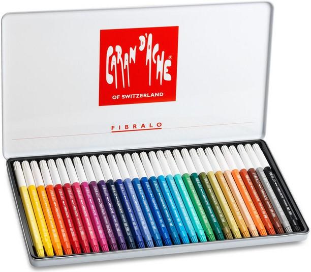 Immagine prodotto Caran d'Ache Fibralo Metallschachtel (Multicolore, 30 x)