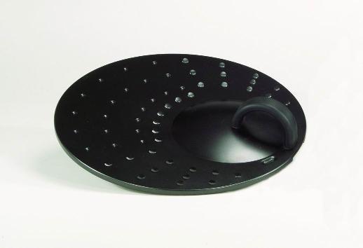 Actual product image Krüger Splash guard lid (31 cm, Metal, Plastic)