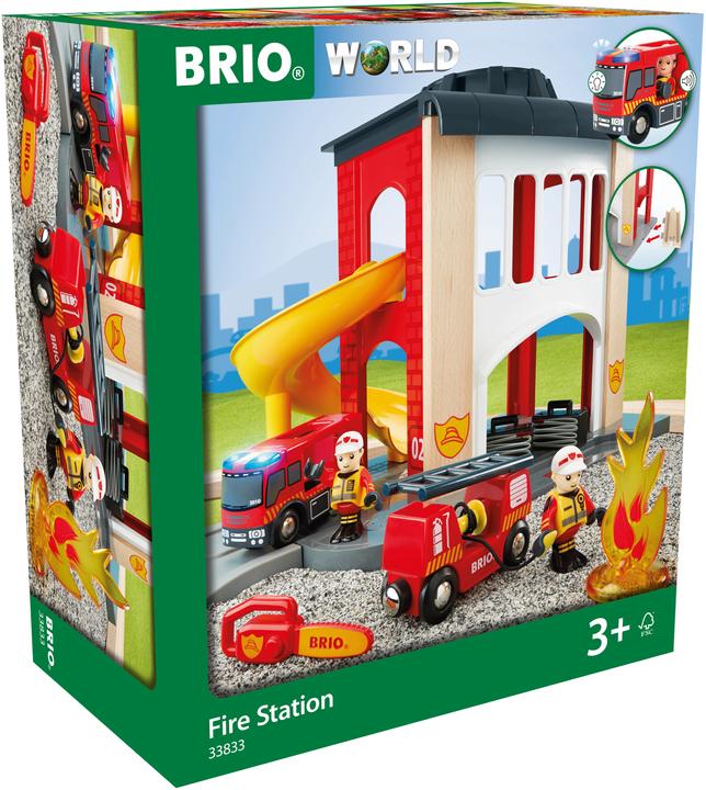 Brio Grosse Feuerwehr-Station